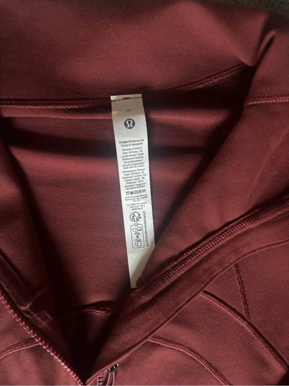 lululemon athletica lululemon zip